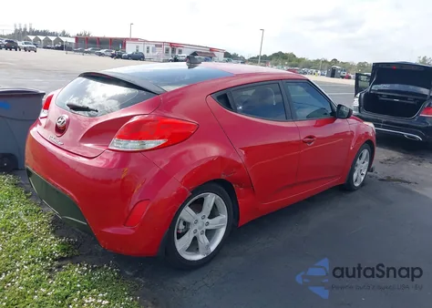 2013 Hyundai Veloster Base W/Gray from USA, damaged, VIN KMHTC6AD7DU145703